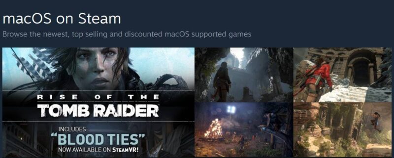 Macs Gaming Libraries on Steam