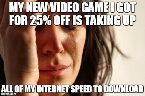 Download speed meme